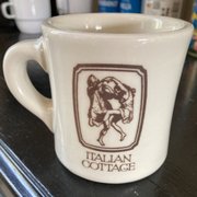 Italian Cottage coffee cup.