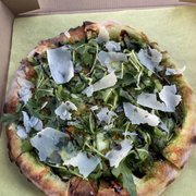  a pizza in a box