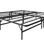 Basic metal foundation. Great for dorm rooms, kids beds, or minimal frame requirements.