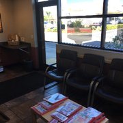 Nice waiting room.