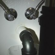 Abel wasn't Able........Closeup of leak from the cold water valve