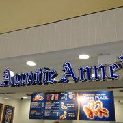 the sign above the counter