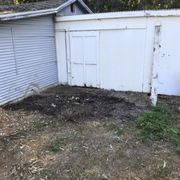 Another angle of clean area