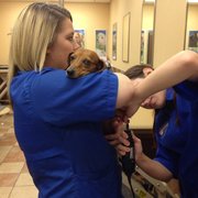 Zoe hates getting her nails filed :(