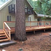 a cabin in the woods