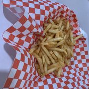 a basket of french fries