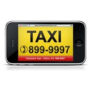 Checkers Taxi has taxi cab and taxi van online reservations w/ mobile access