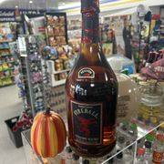 a bottle of liquor
