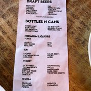 Beer list