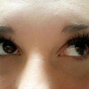 Volume lashes beautifully done