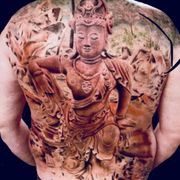 Big back color tattoo.
Msg me today for free consultation