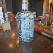 a bottle of gin