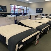 Stearns & Fosters luxury traditional style beds on adjustable bases! :)