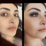 Before and after  Lily consistently gives me the look I'm going for, with amazing quality work.