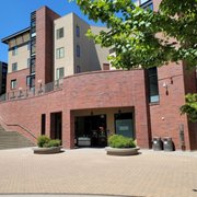 Whitney Hall and dining buildings.