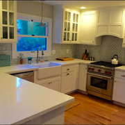 Whole kitchen remodel! props to Nantucket Home and Lauren Odonnel for the design