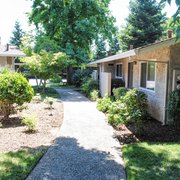 Exterior of Rosewood Apartments