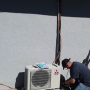 After new mini spit installation - Mini split system installed by our install lead, Sean Neufeld.