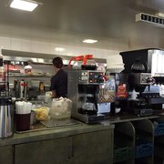 View from the counter