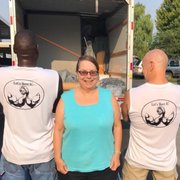 Having Fun With Another Great Client - but not until the truck is loaded.  :)