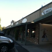 Strip mall on East Ave before Cohasset