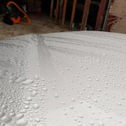 Water beading from si02 sealant