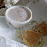 Thrown away