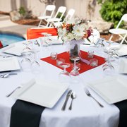 Full table setting!