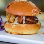 Hawaiian beef slider