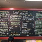 New menu.