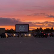 Sunset at the Drive-In