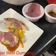 Ginger Beef Dumplings