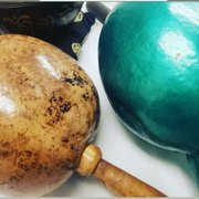 Some of the instruments used for sound therapy wellness sessions.