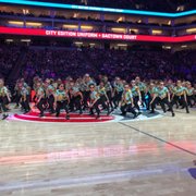 Performing at NBA Sacramento Kings halftime