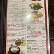 the menu