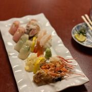 Nice size on sushi