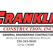 the logo for franklin construction, inc