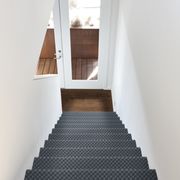 a staircase leading to the second floor