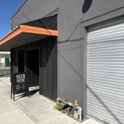 the entrance to ramble west brewing