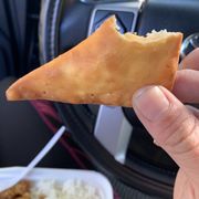 Empty, over cooked wonton