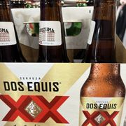 a box of dos equis