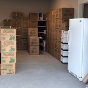Everything boxed and separated