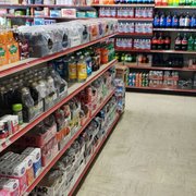 a grocery aisle