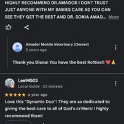 A few of our 5 star reviews from previous Mobile Business
