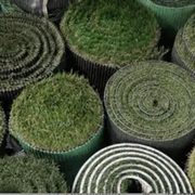 a variety of artificial grass