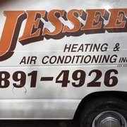 One of our many Service Vans that come to your home and/or business for your Heating & Air Conditioning needs.