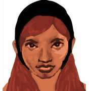 Digital portrait painting