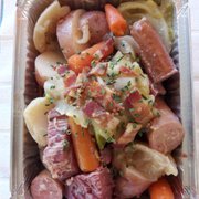 Saint Patrick's Corned Beef plate