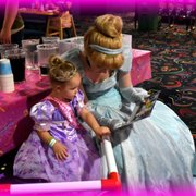 Cinderella at Natalie 3rd Bday!!!
