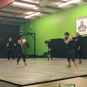 The womens combat class